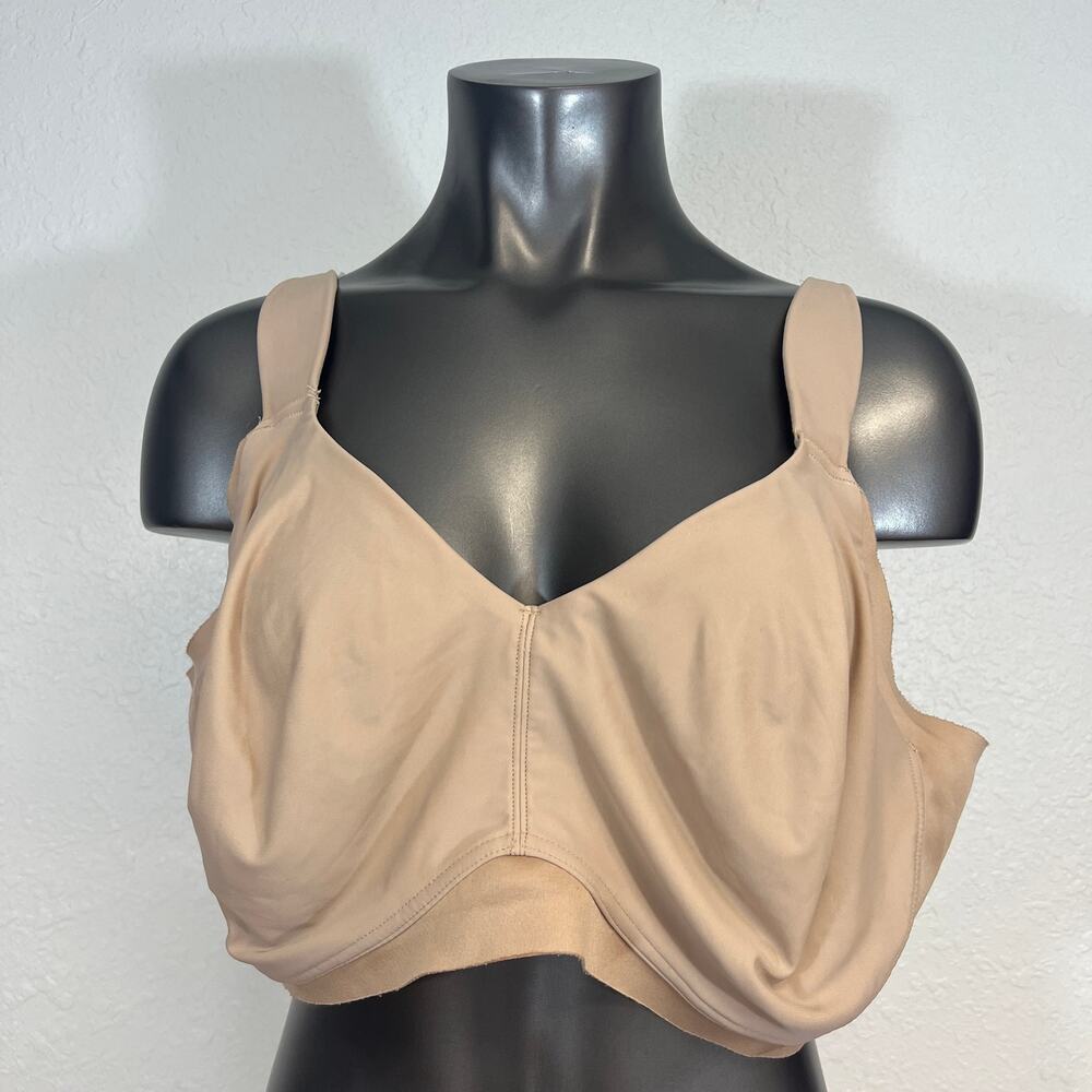 Comfort Choice Bra Wireless Beige Size 48D